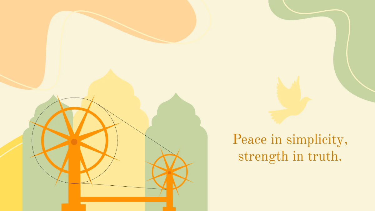 Free Aesthetic Ganhi Jayanti Background Template to Edit Online Free Aesthetic Ganhi Jayanti Background Template to Edit Online