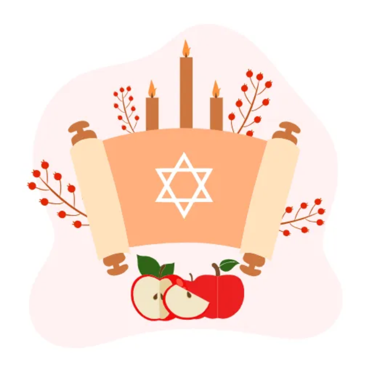 Free Tora Scroll Rosh Hashanah Template to Edit Online