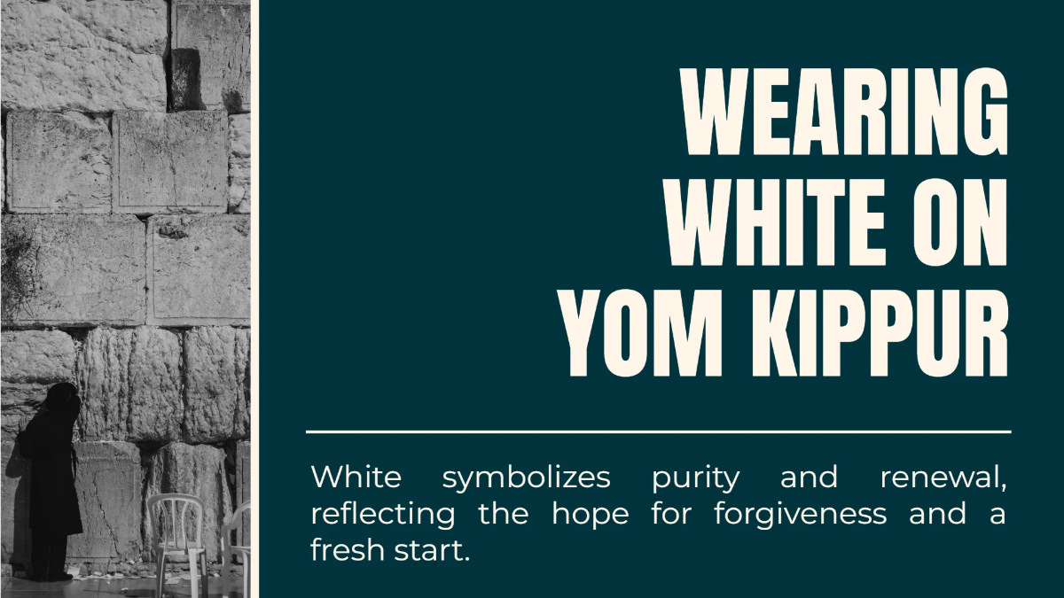 Free Yom Kippur Presentation Template to Edit Online