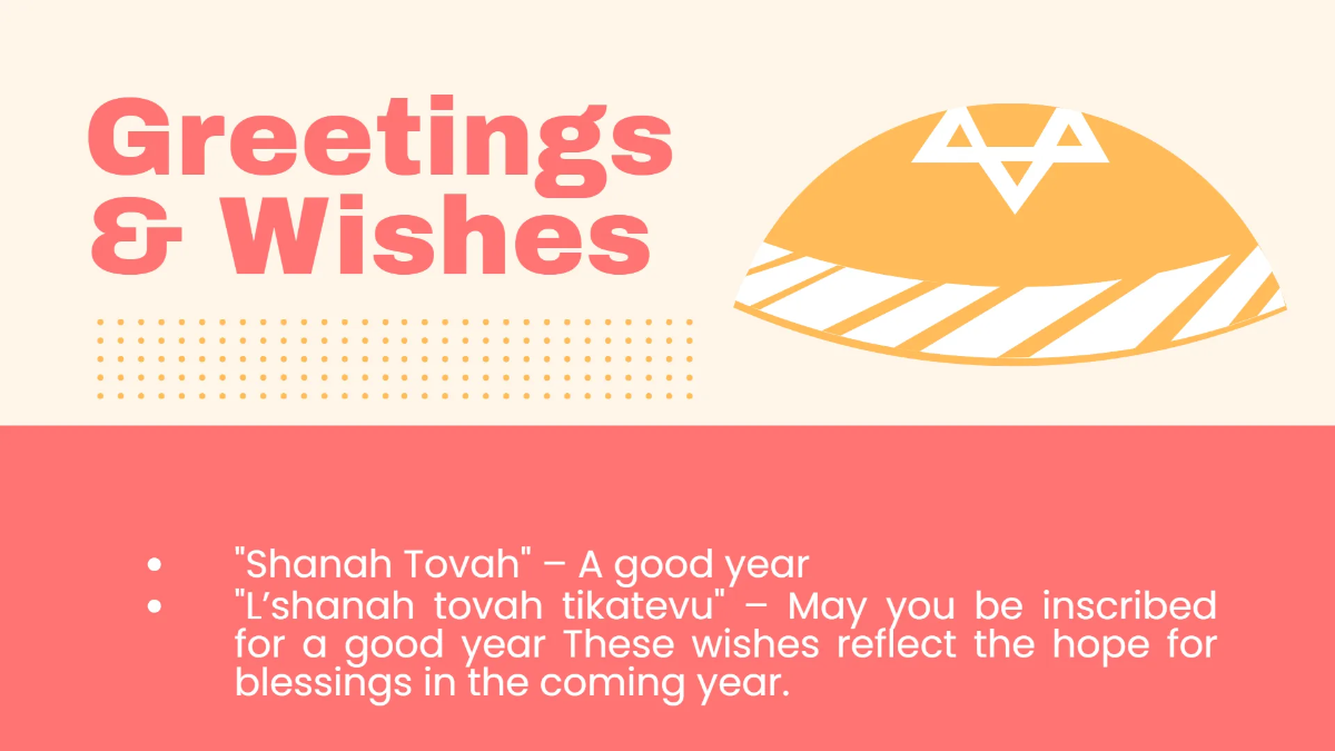 Free Rosh Hashanah Presentation Template to Edit Online Free Rosh Hashanah Presentation Template to Edit Online