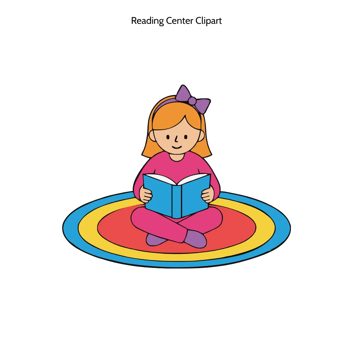 Free Reading Center Vector Clipart (PNG, SVG) to Edit Online