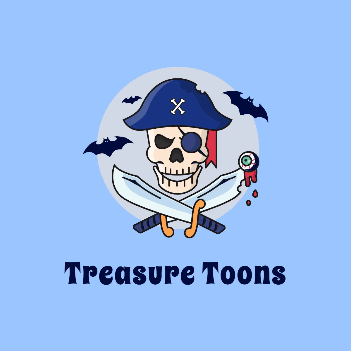 Free Pirate Cartoon Logo to Edit Online