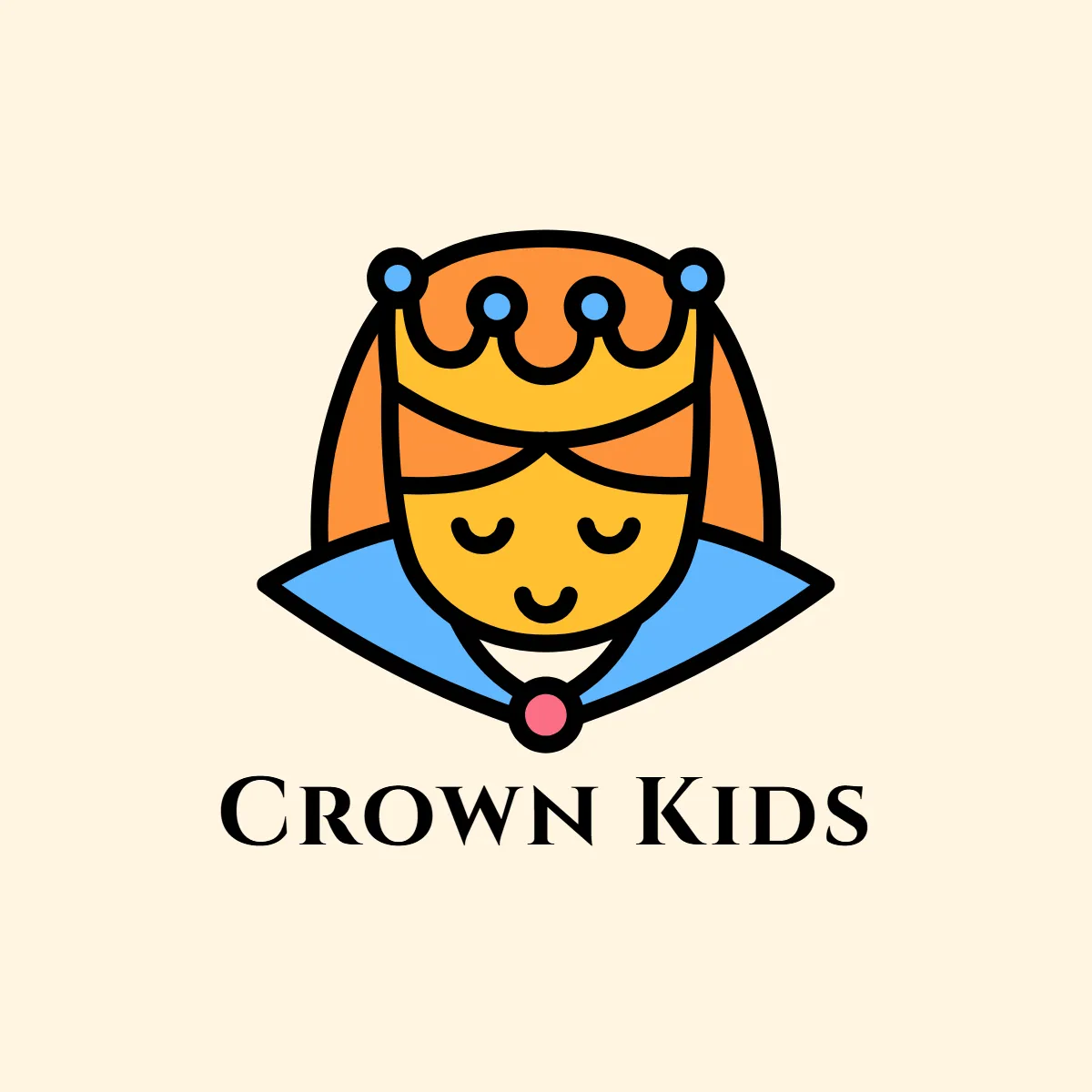 Free Princess Cartoon Logo to Edit Online