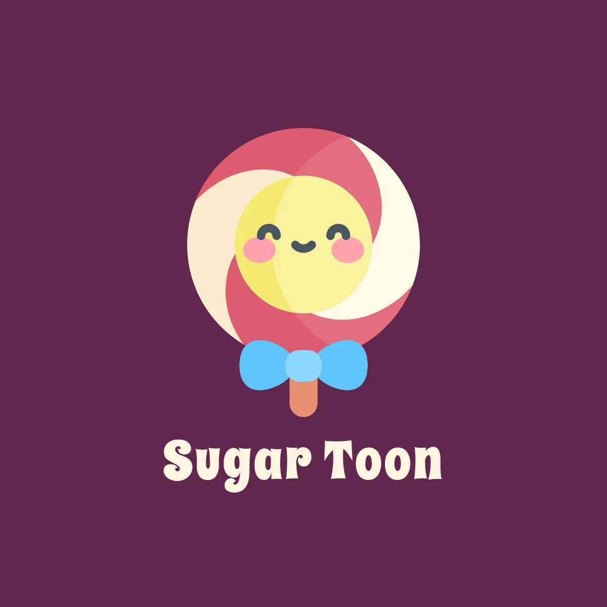 Free Candy Cartoon Logo to Edit Online