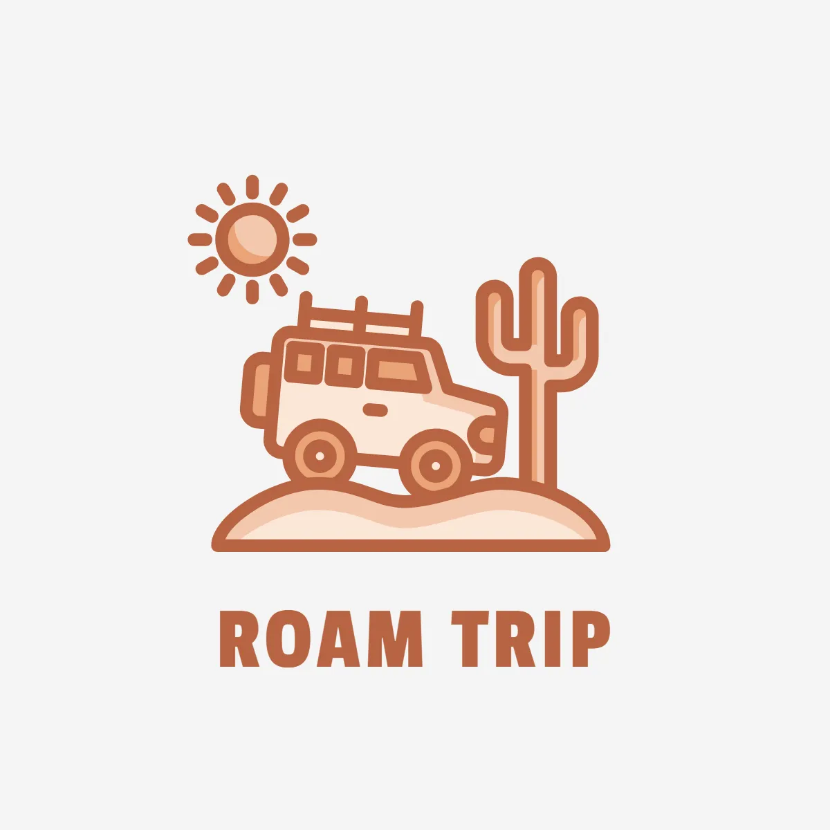 Free Safari Cartoon Logo to Edit Online