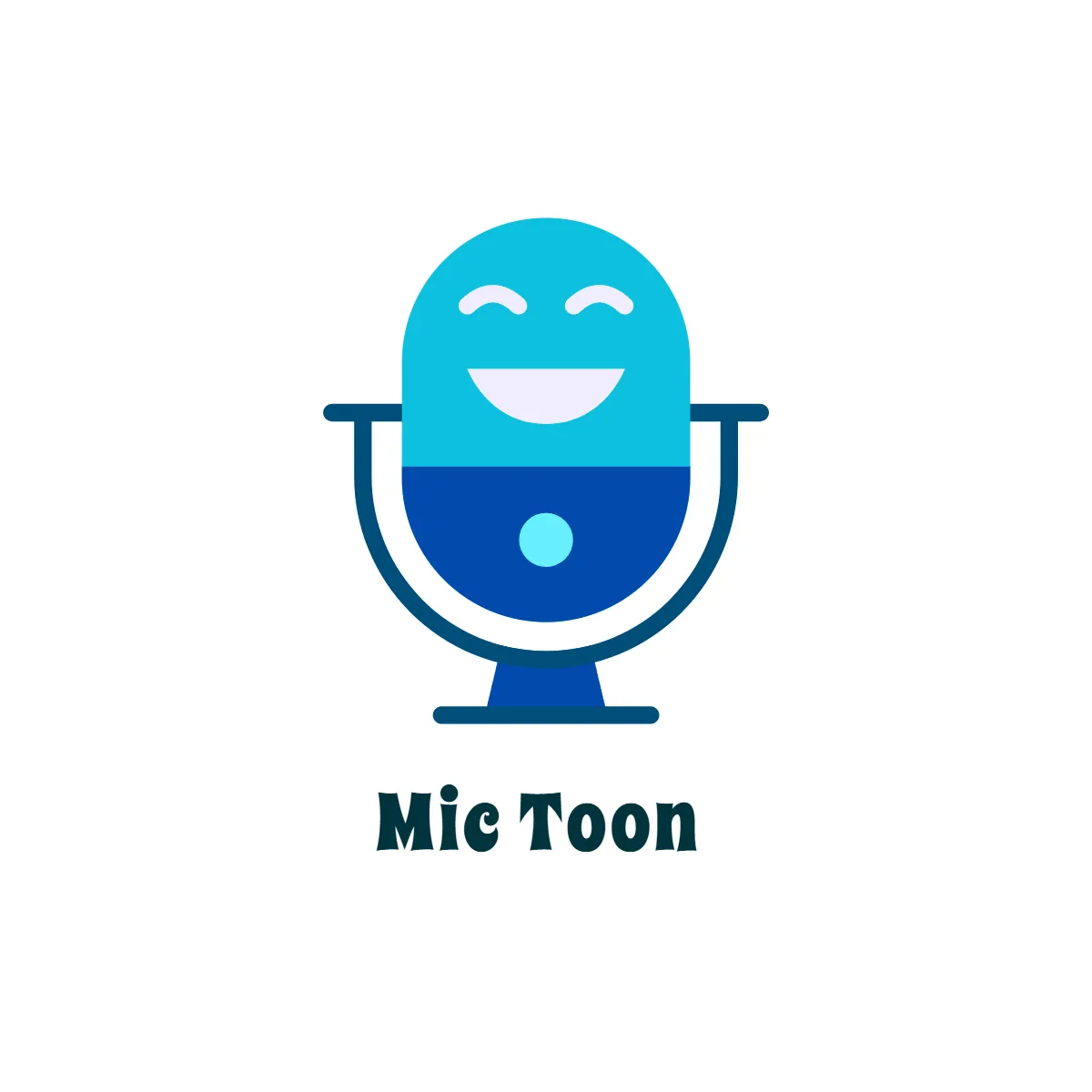 Free Podcast Cartoon Logo to Edit Online