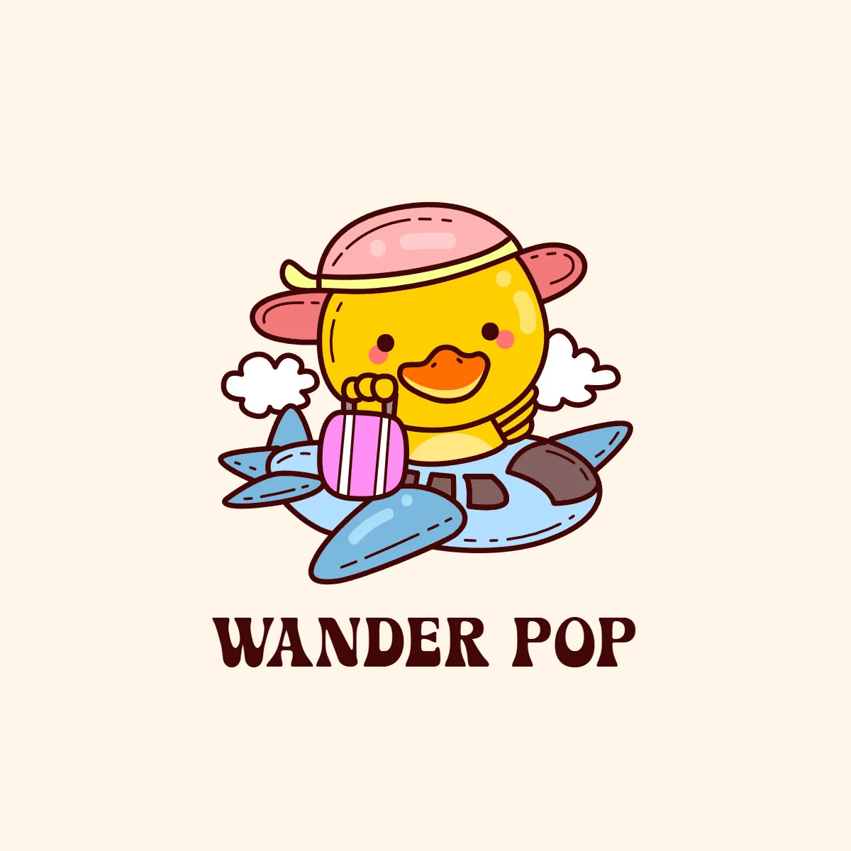 Free Travel Cartoon Logo to Edit Online
