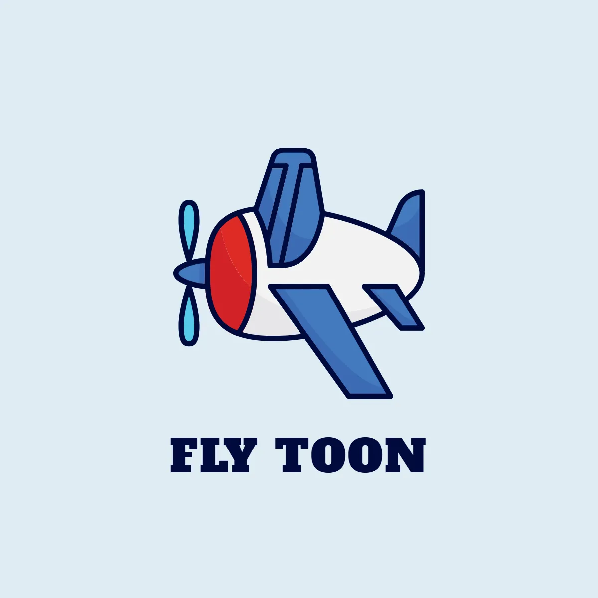Free Airline Cartoon Logo to Edit Online