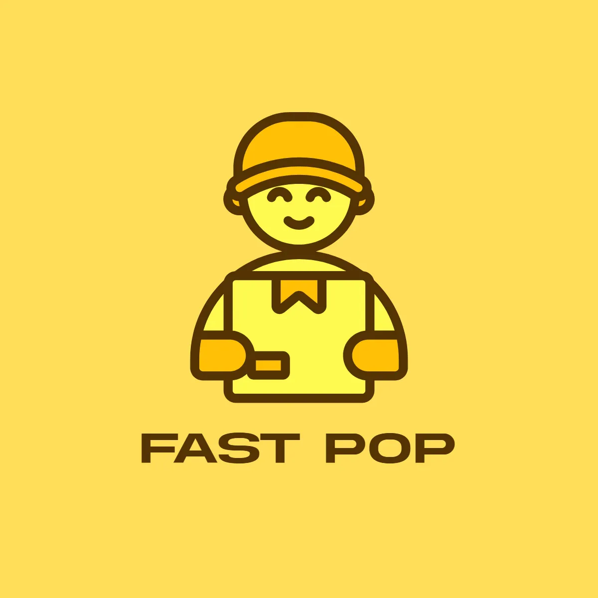 Free Delivery Cartoon Logo to Edit Online