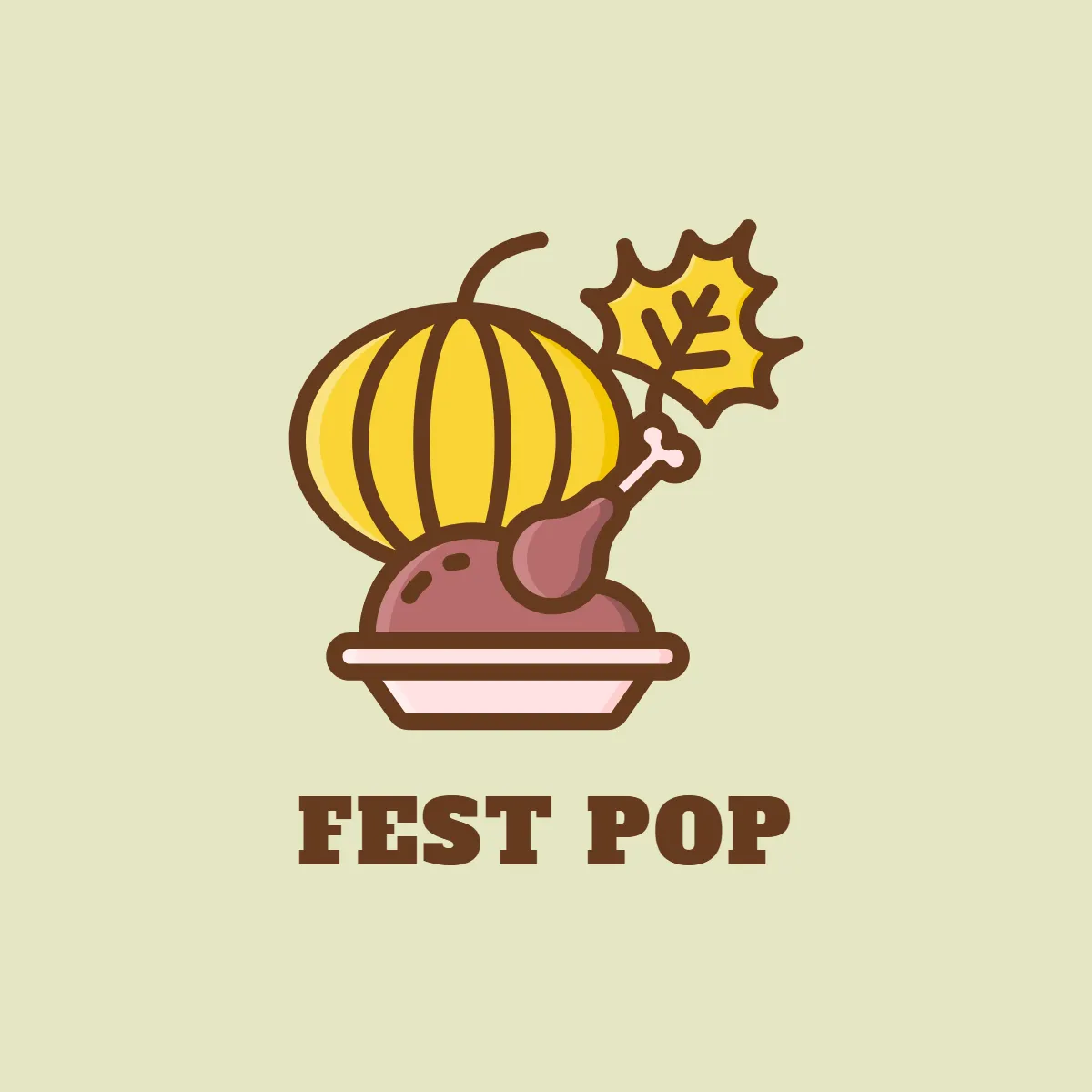 Free Holiday Cartoon Logo to Edit Online