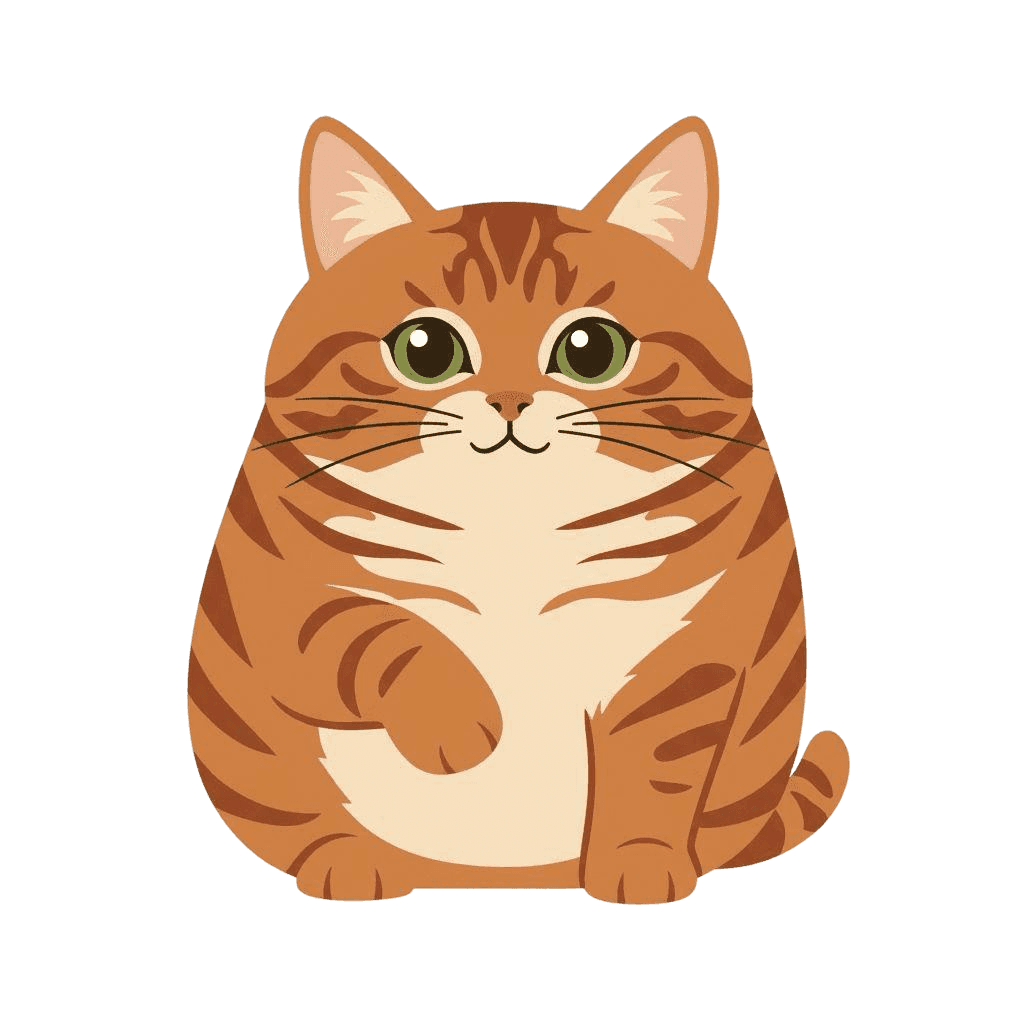 Free American Wirehair Clipart Flat Vector Cat Clipart Template to Edit Online