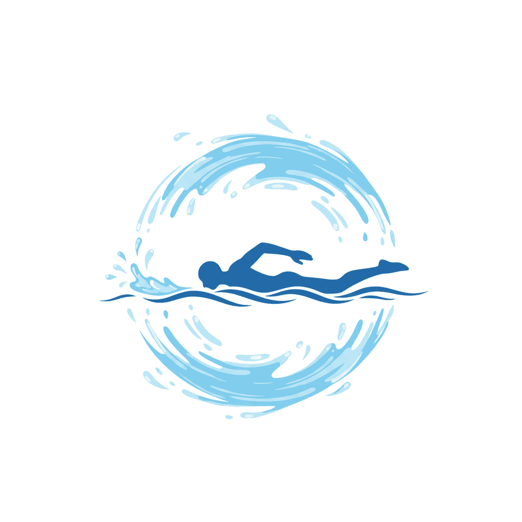 Free Swimming Pool Icon Clipart Template to Edit Online