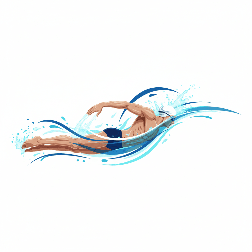 Free Swim Meet Banner Clipart Template to Edit Online
