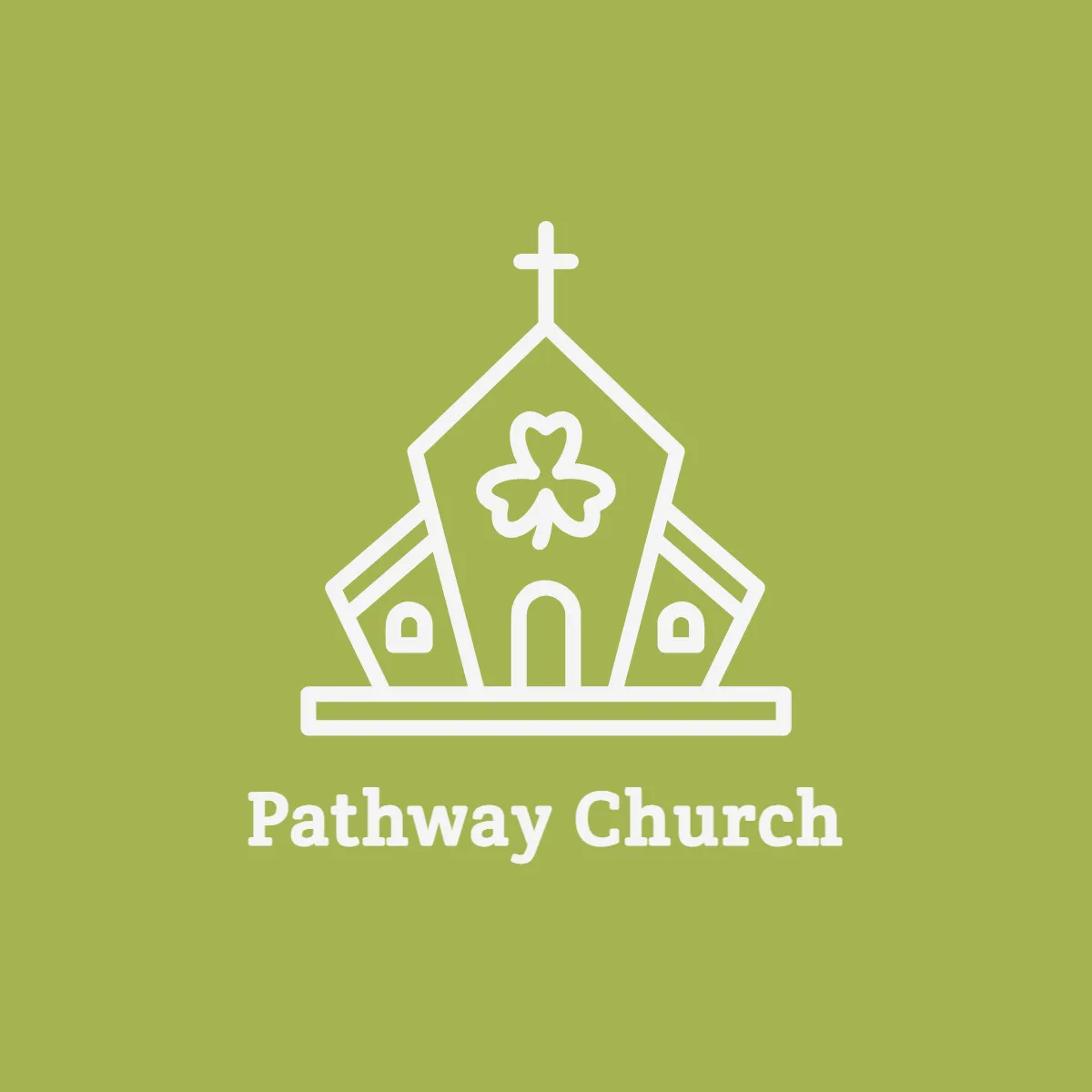 Free Line Art Church Logo to Edit Online
