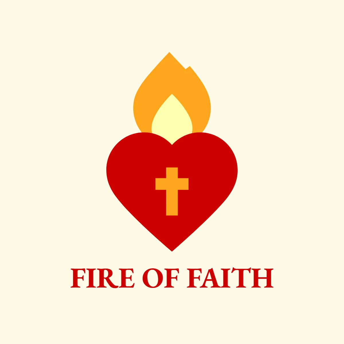 Free Flame Church Logo to Edit Online