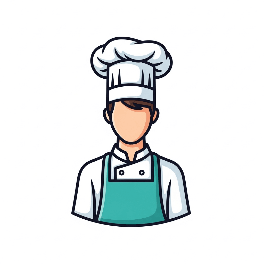 Free Simple Chef Clipart Template to Edit Online
