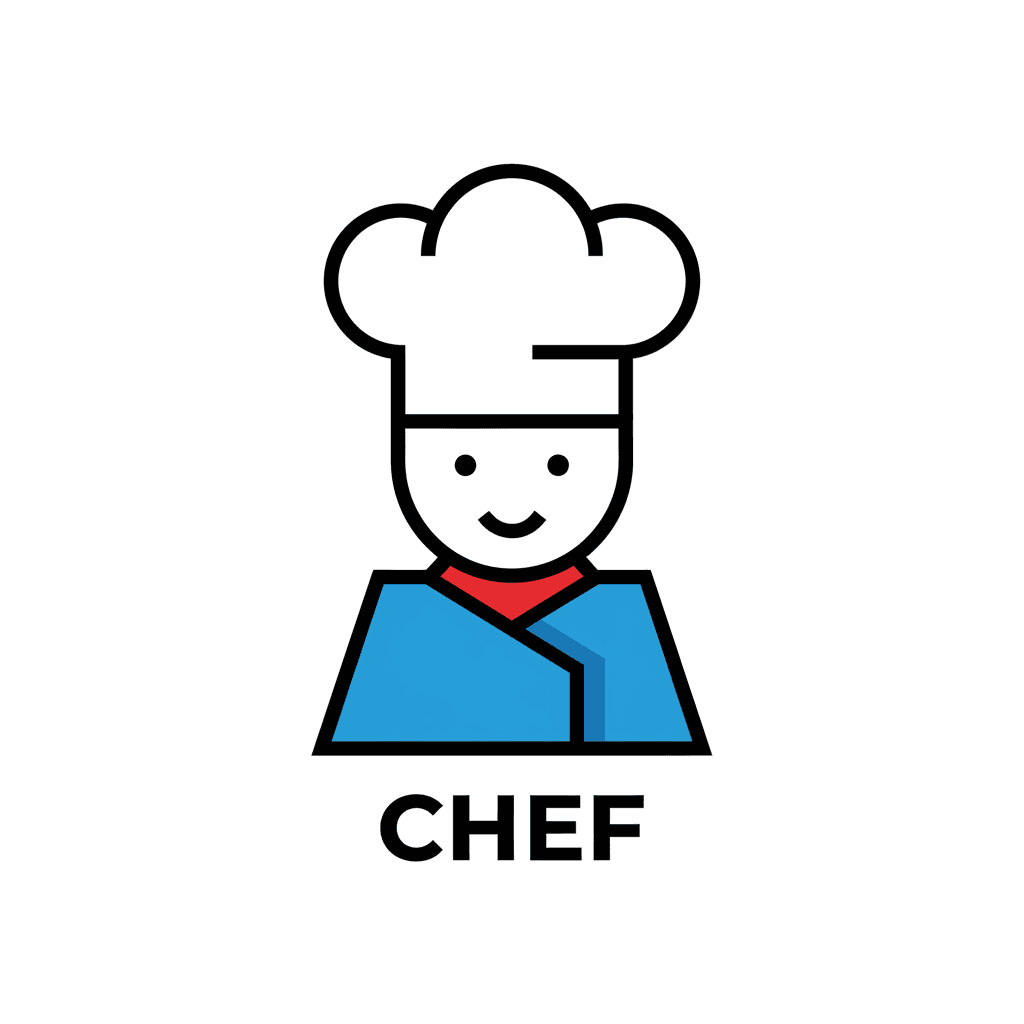 Free Minimal Chef Clipart Template to Edit Online