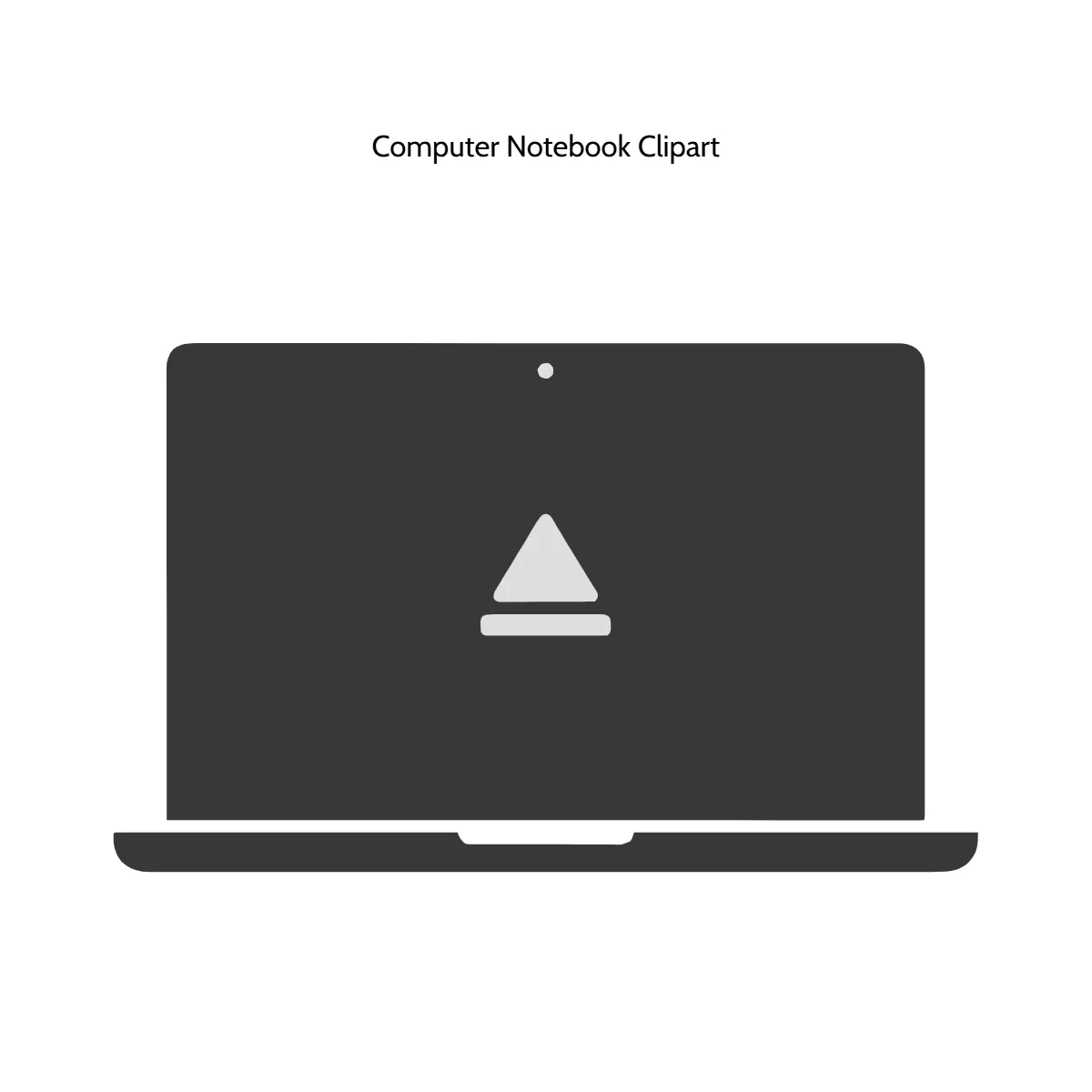 Free Computer Notebook Clipart Template to Edit Online