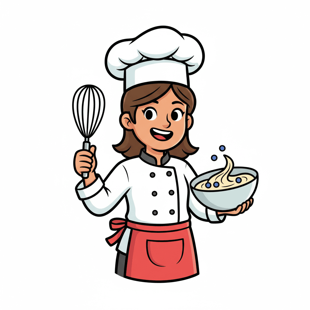Free Female Chef Clipart Template to Edit Online