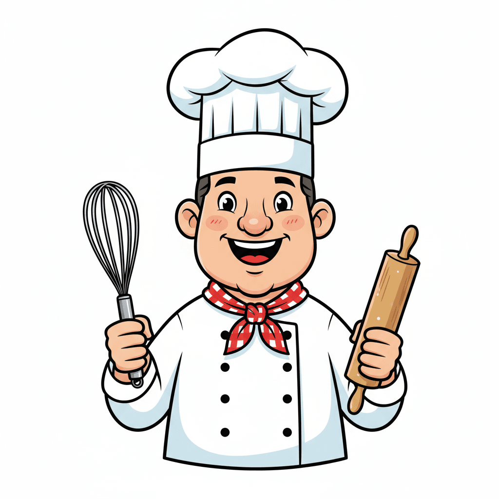 Free Male Chef Clipart Template to Edit Online