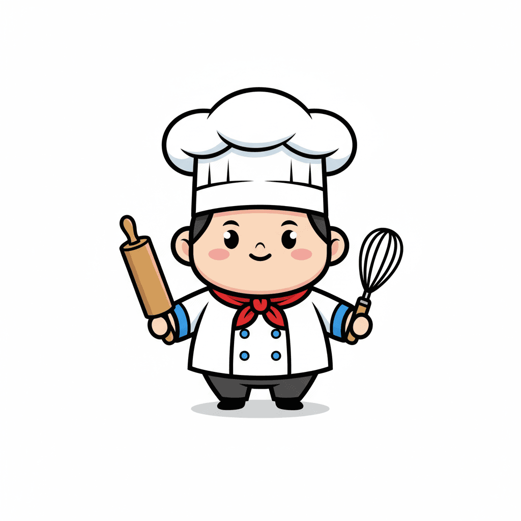 Free Chibi Chef Clipart Template to Edit Online