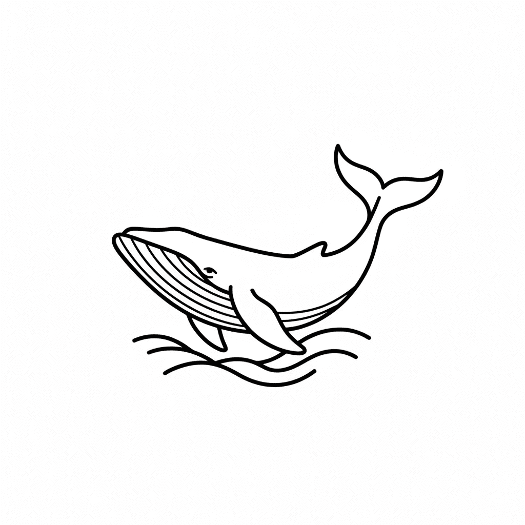 Free Outline Whale Template to Edit Online Free Outline Whale Template to Edit Online