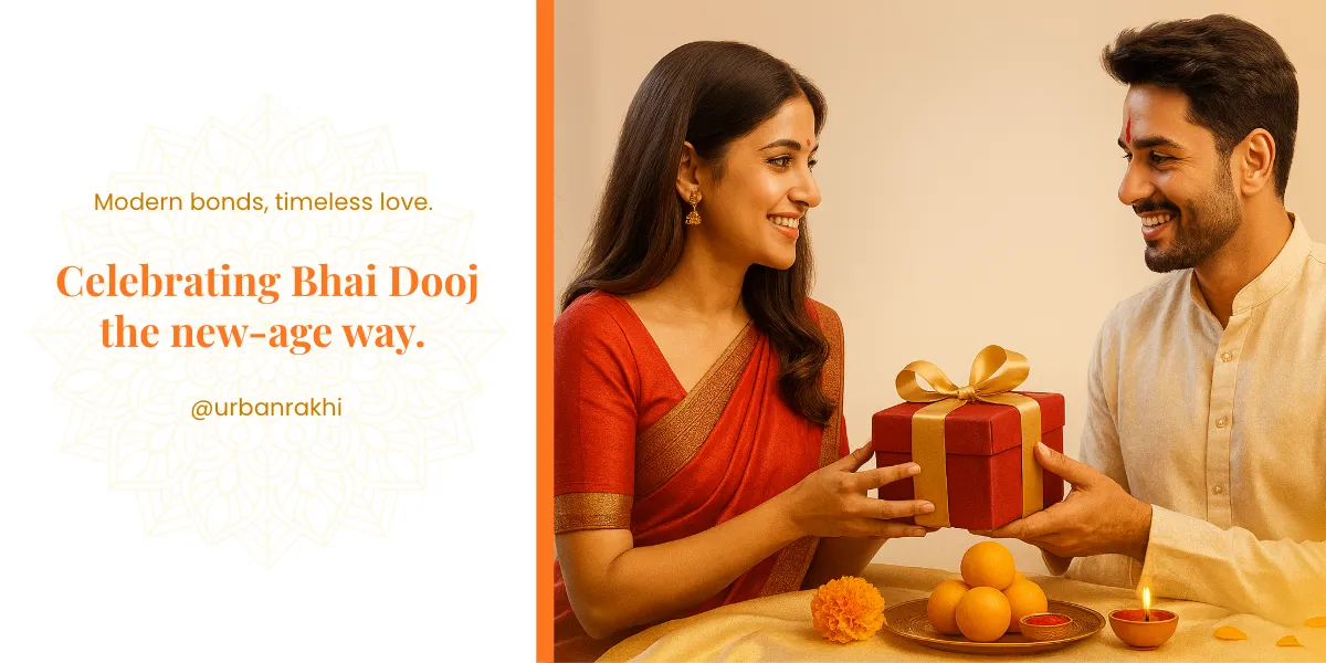 Modern Bonding Bhai Dooj X Post Template to Download