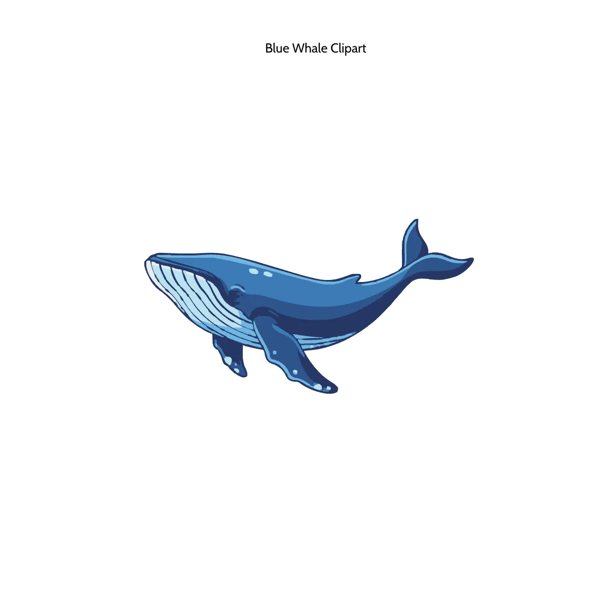 Free Blue Whale Clipart Template to Edit Online