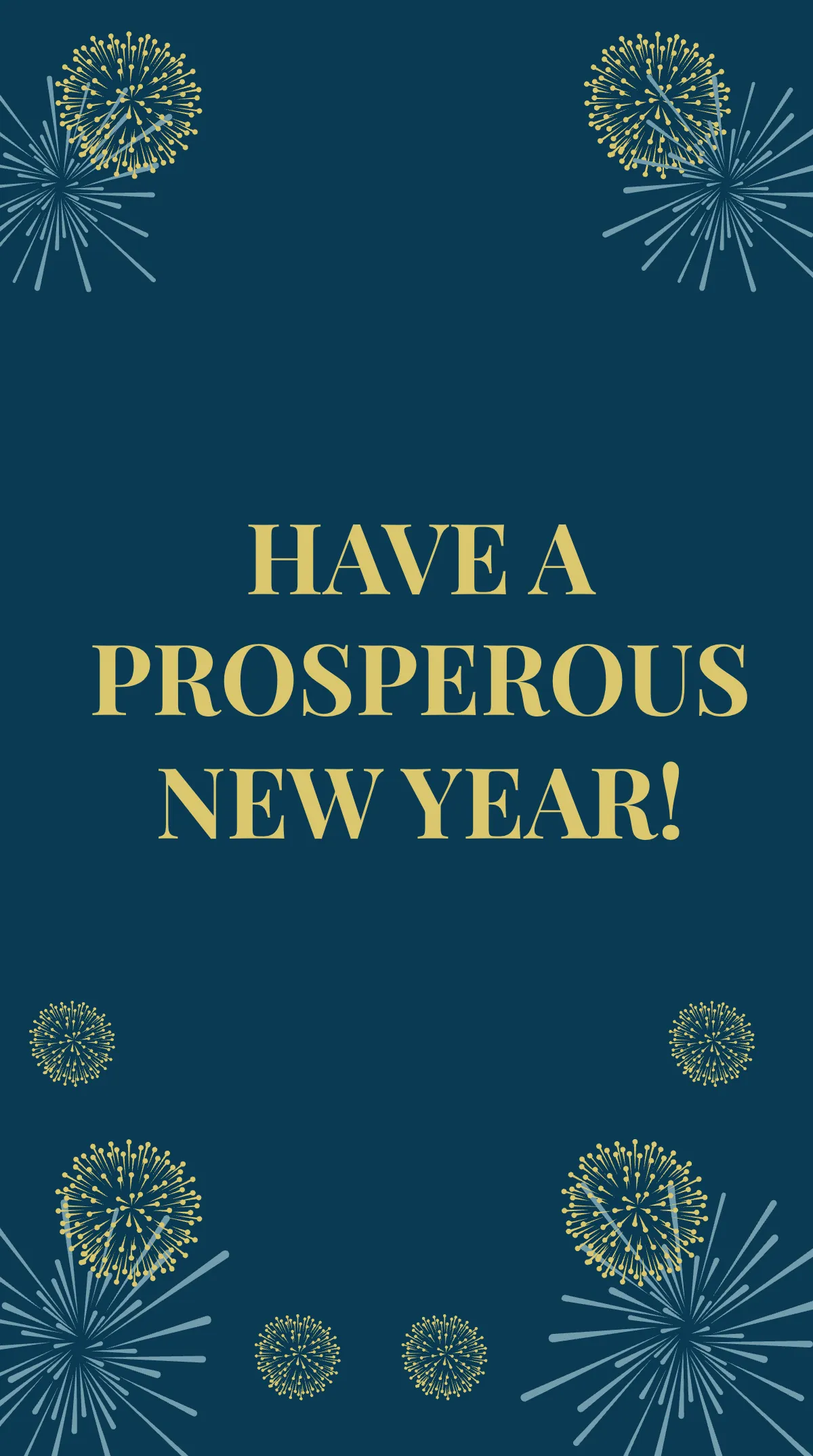 New Year Quote Instagram Story Template