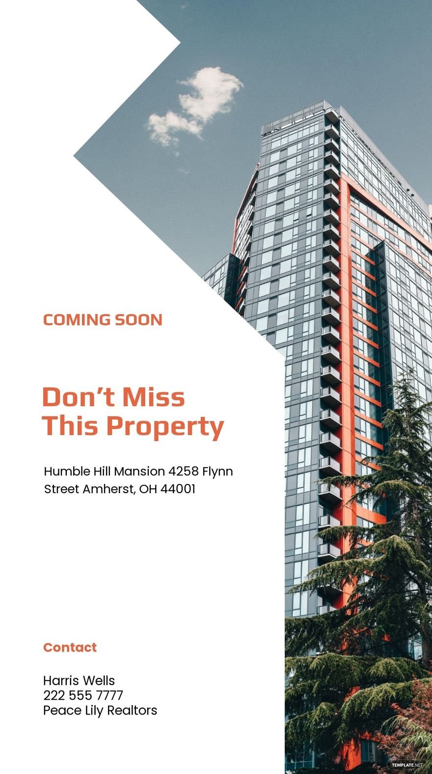 Free Coming Soon Real Estate Instagram Story Template