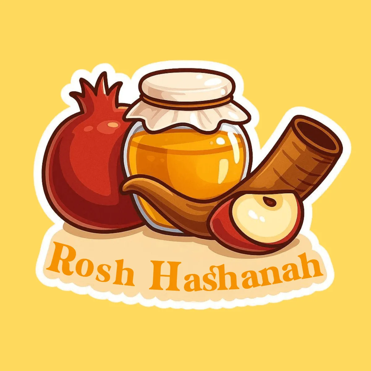 Free Creative Rosh Hashanah Art Template to Edit Online