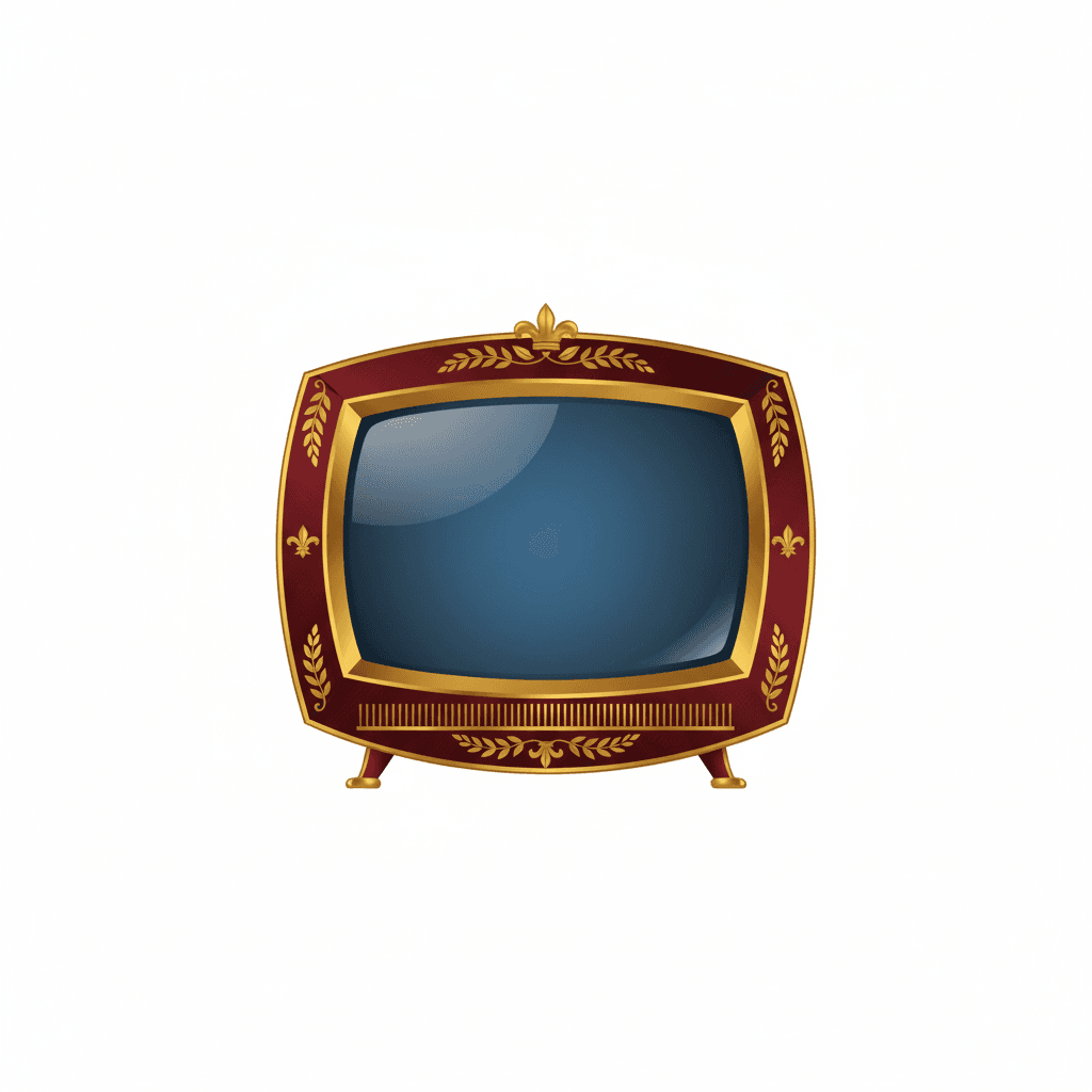 Free Royal TV Clipart Template to Edit Online