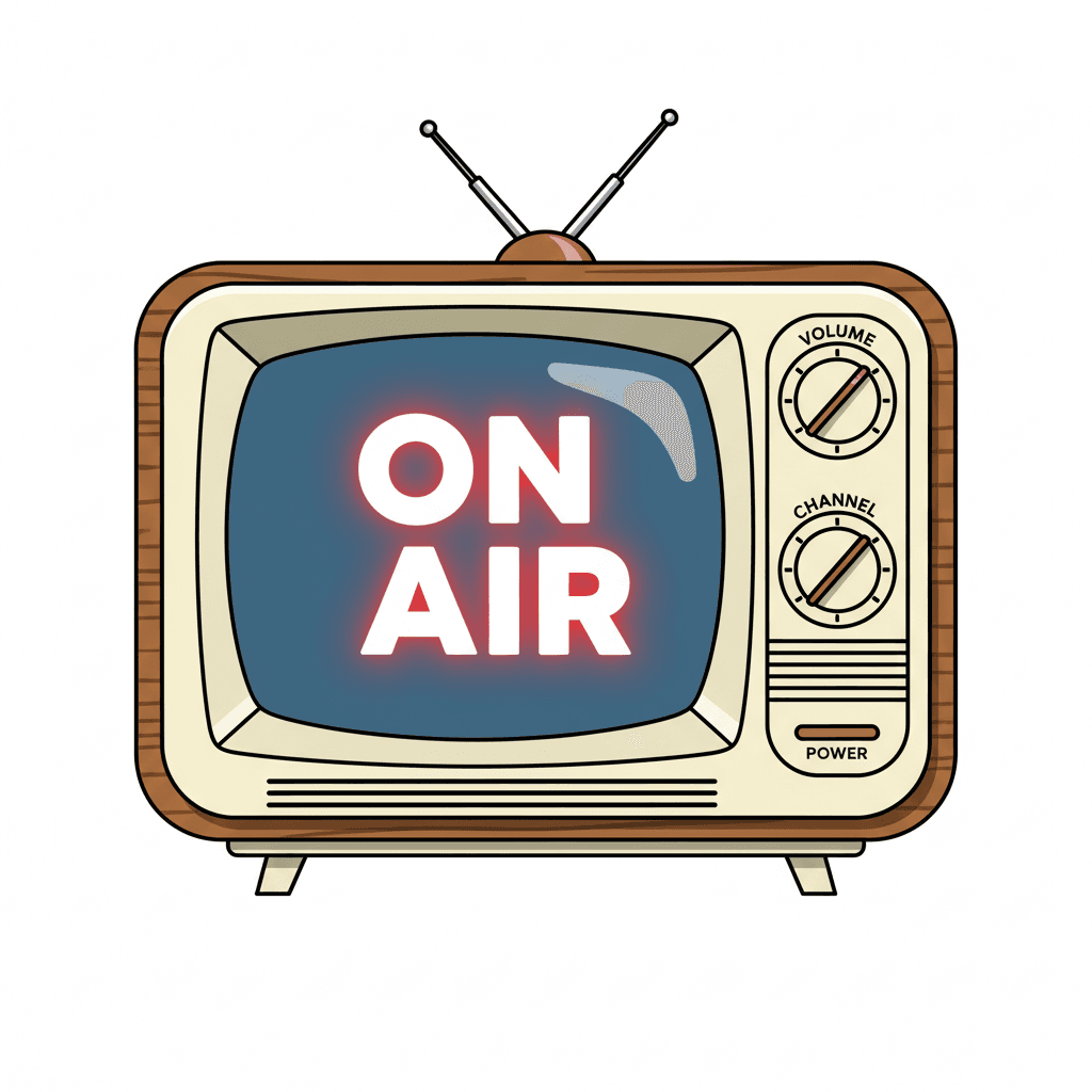 Free Classic TV Clipart Template to Edit Online