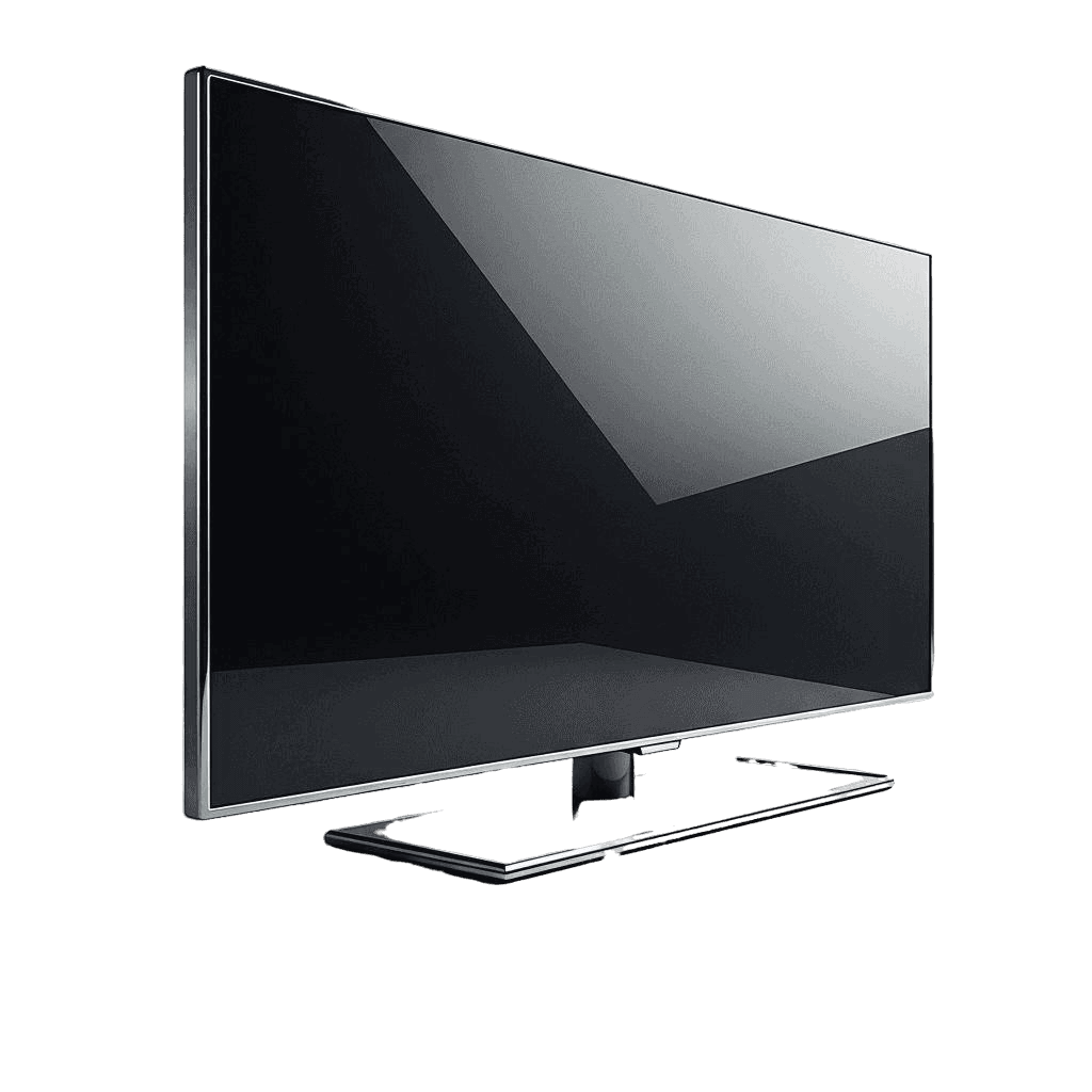 Free 3D Glossy TV Clipart Template to Edit Online