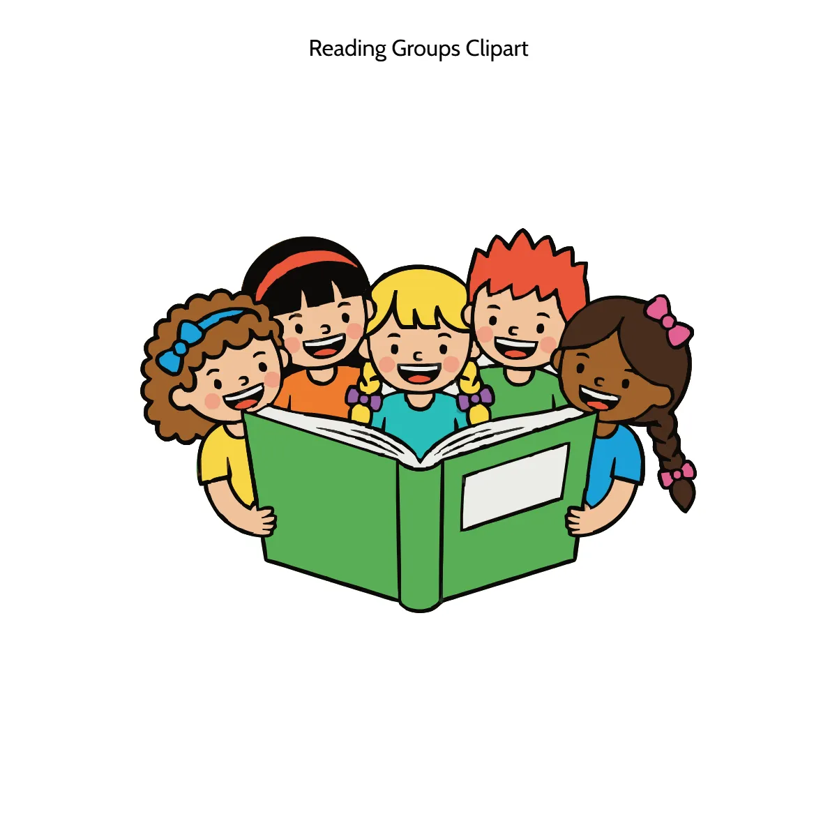 Free Reading Groups Vector Clipart (PNG, SVG) to Edit Online