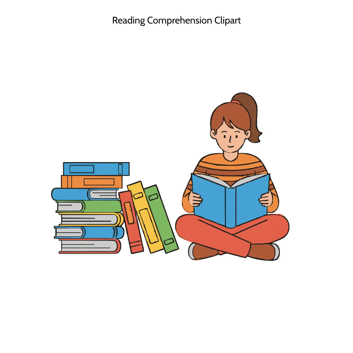 Free Reading Comprehension Symbol Clipart (PNG, SVG) to Edit Online