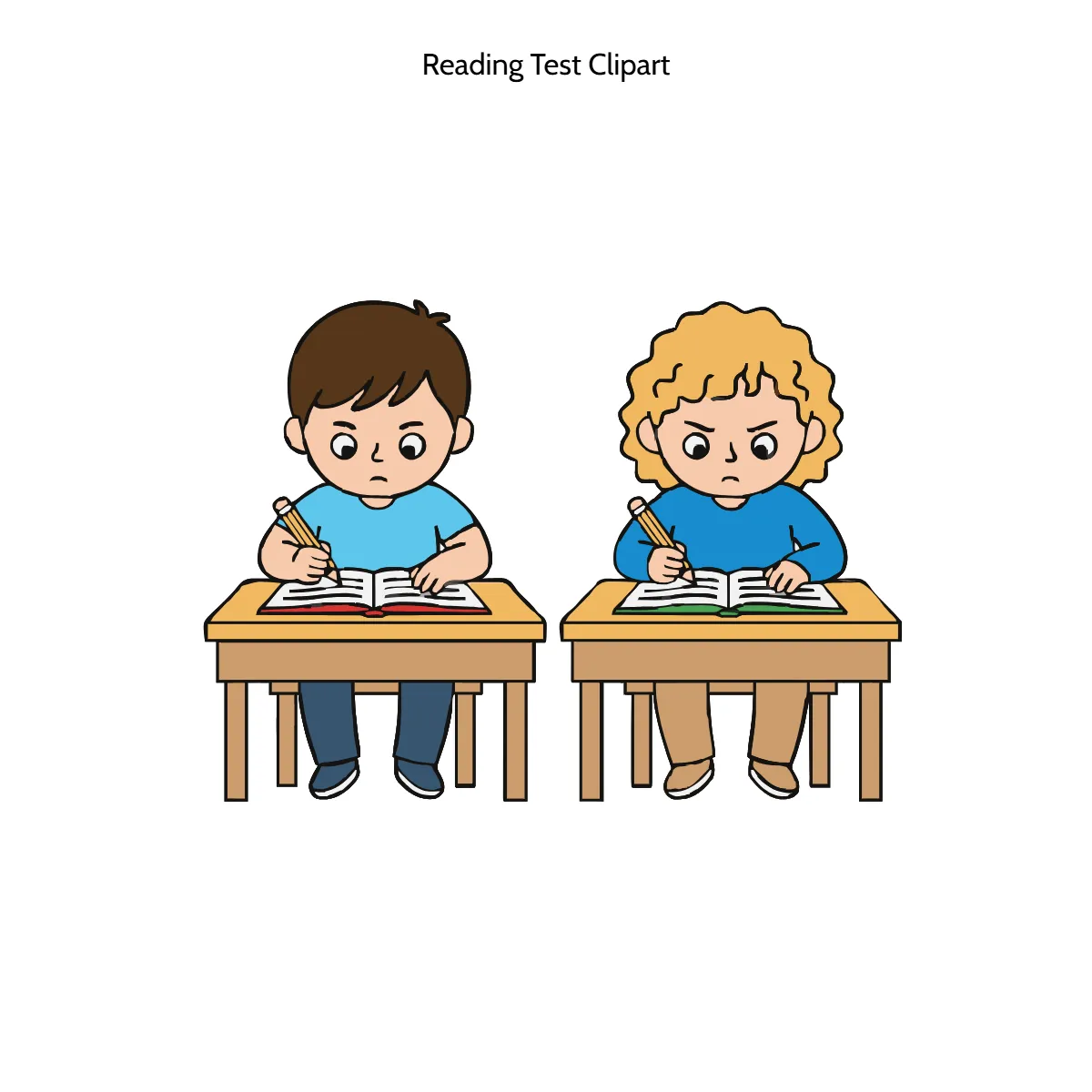 Free Reading Test Vector Clipart (PNG, SVG) to Edit Online