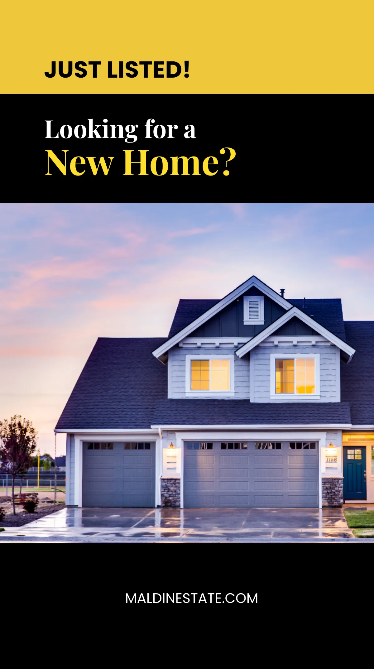 Free Real Estate Marketing Instagram Story Template to Edit Online