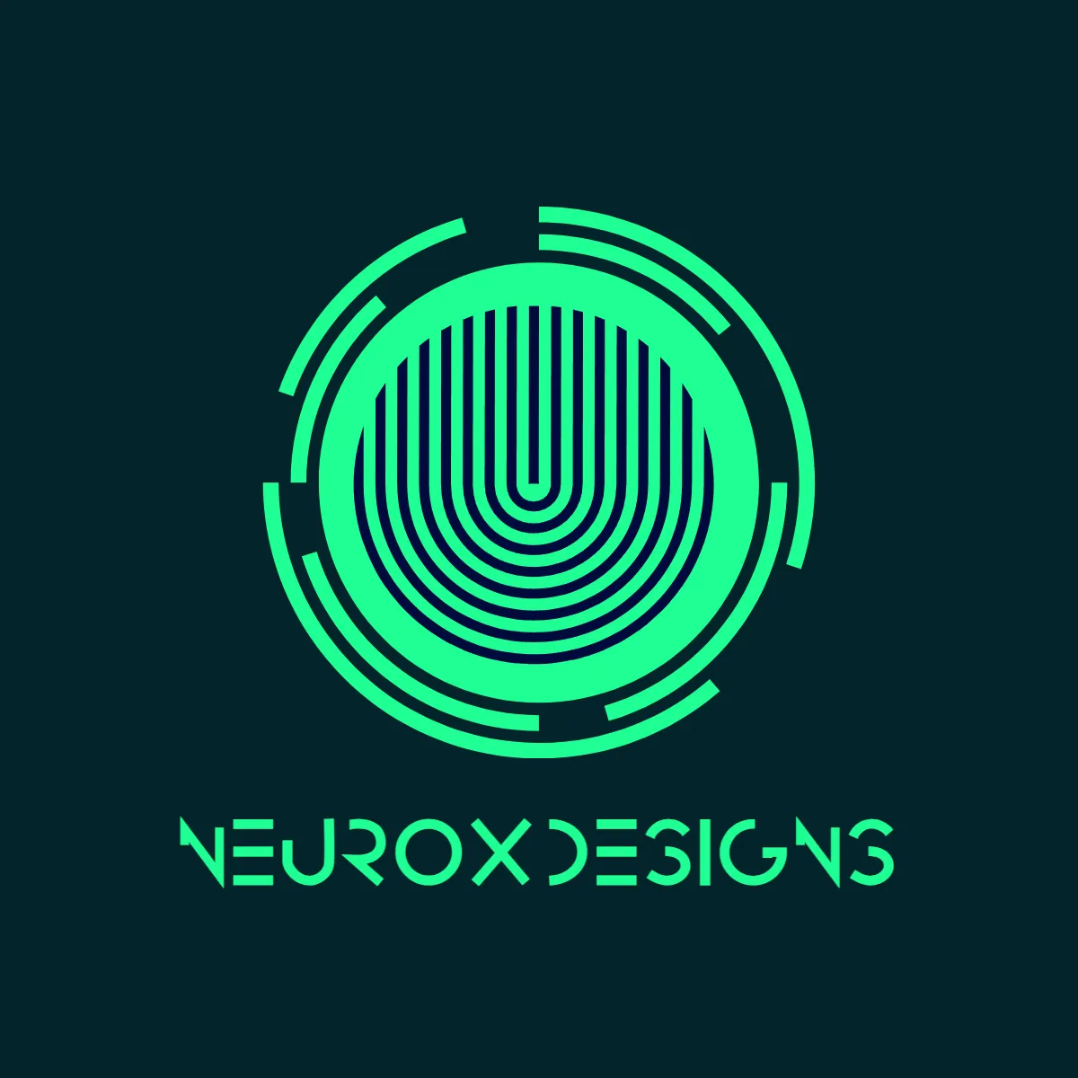 Free Futuristic Circle Logo to Edit Online