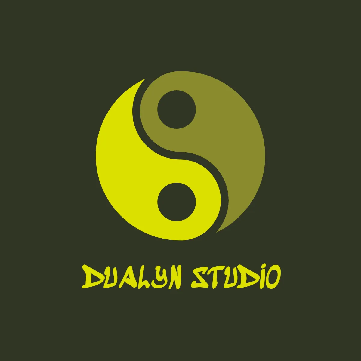 Free Yin Yang Circle Logo to Edit Online