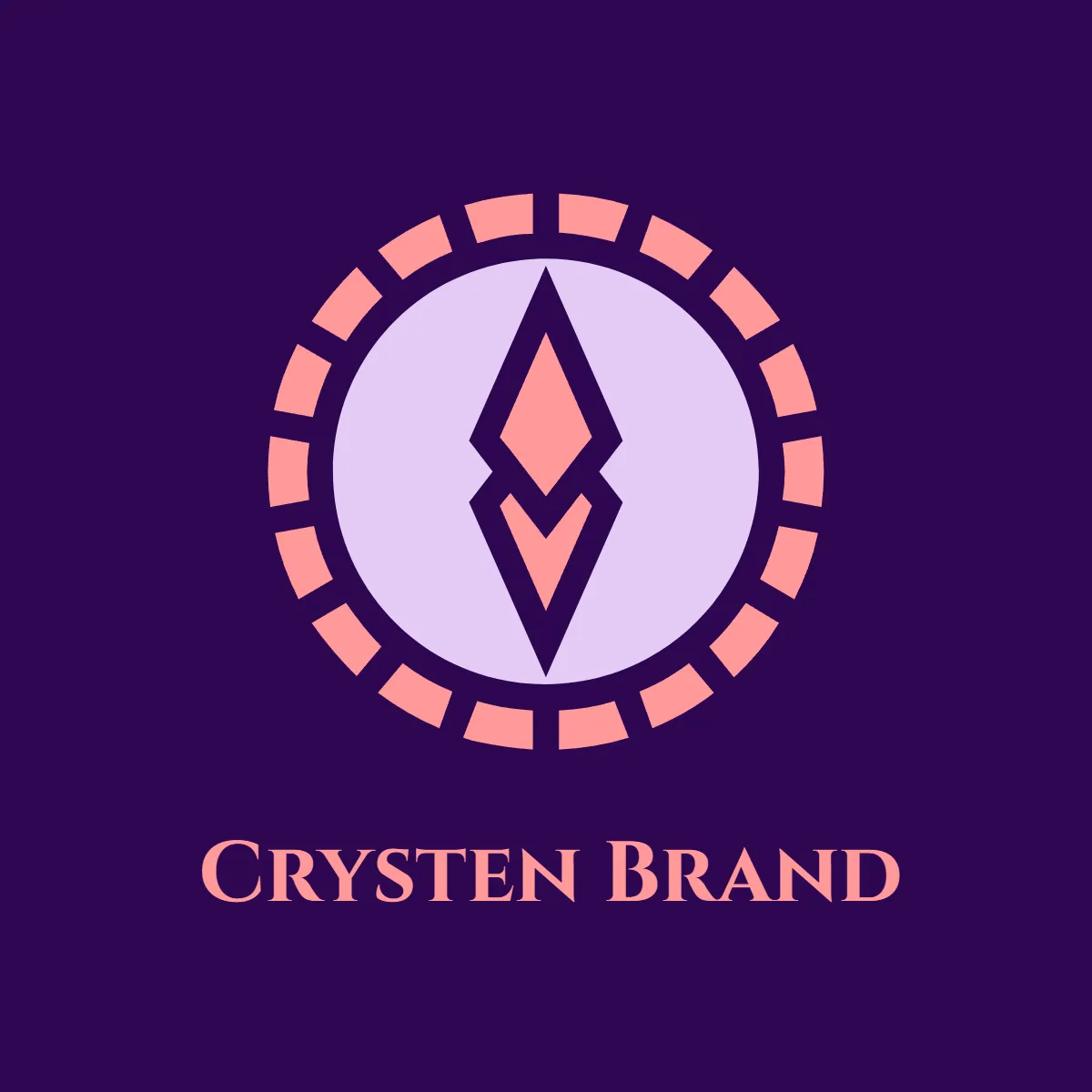 Free Crystal Circle Logo to Edit Online