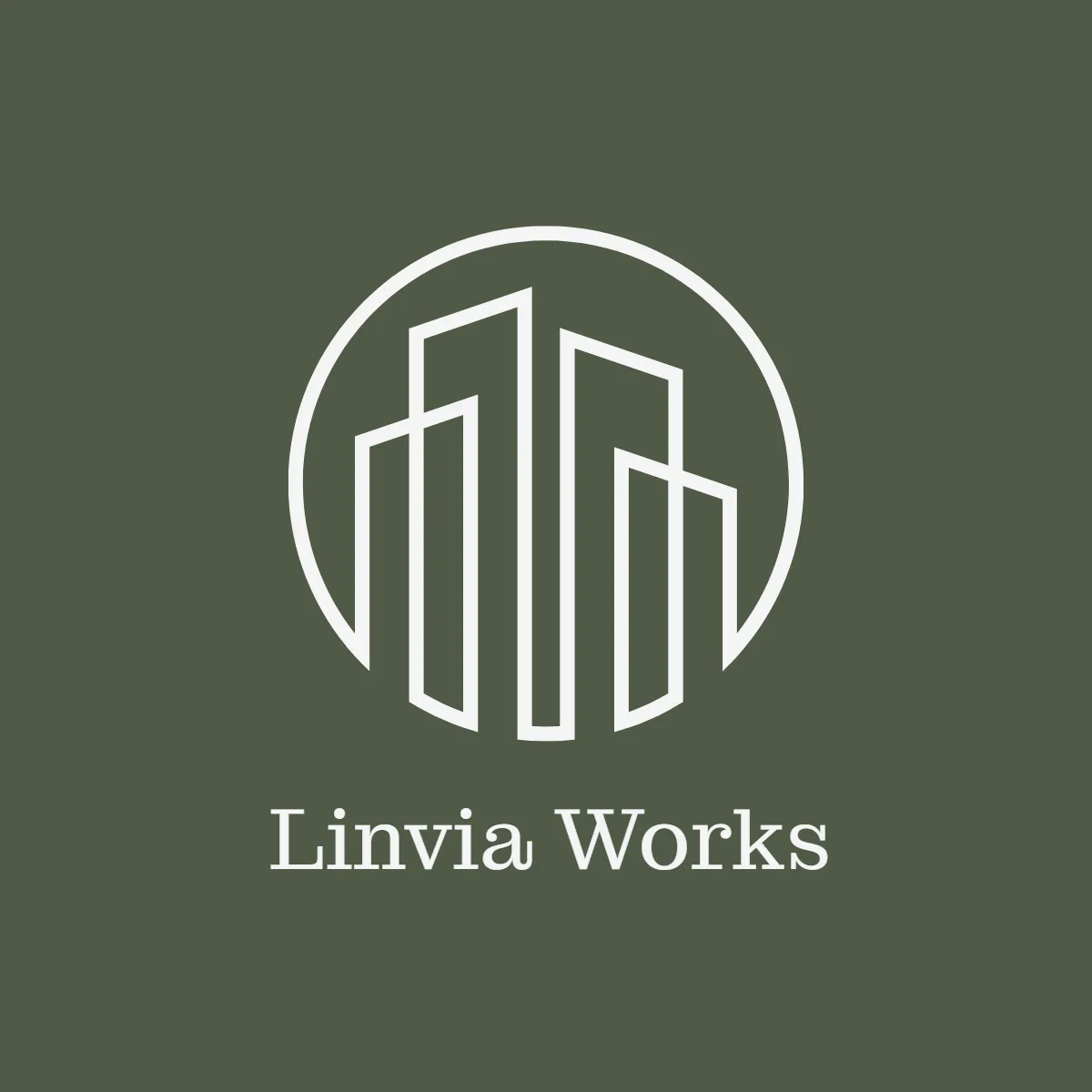 Free Thin Line Circle Logo to Edit Online