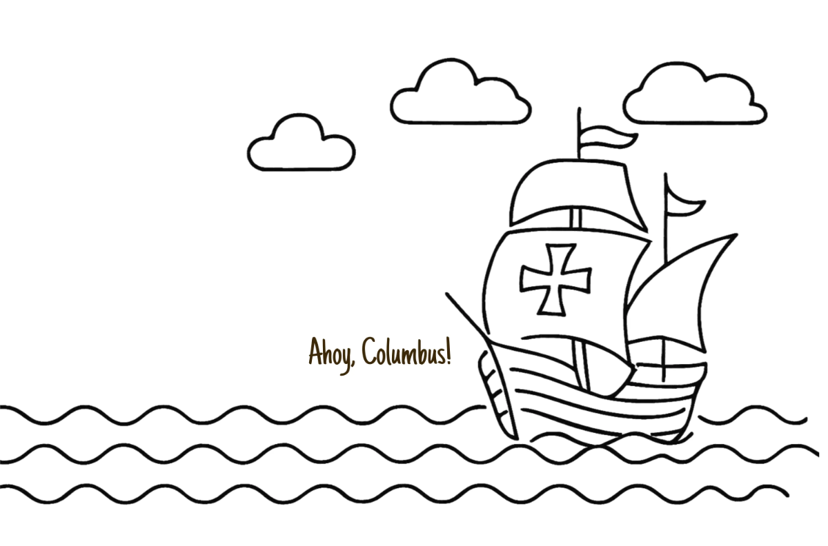 Free Columbus Day Banner Template to Edit Online