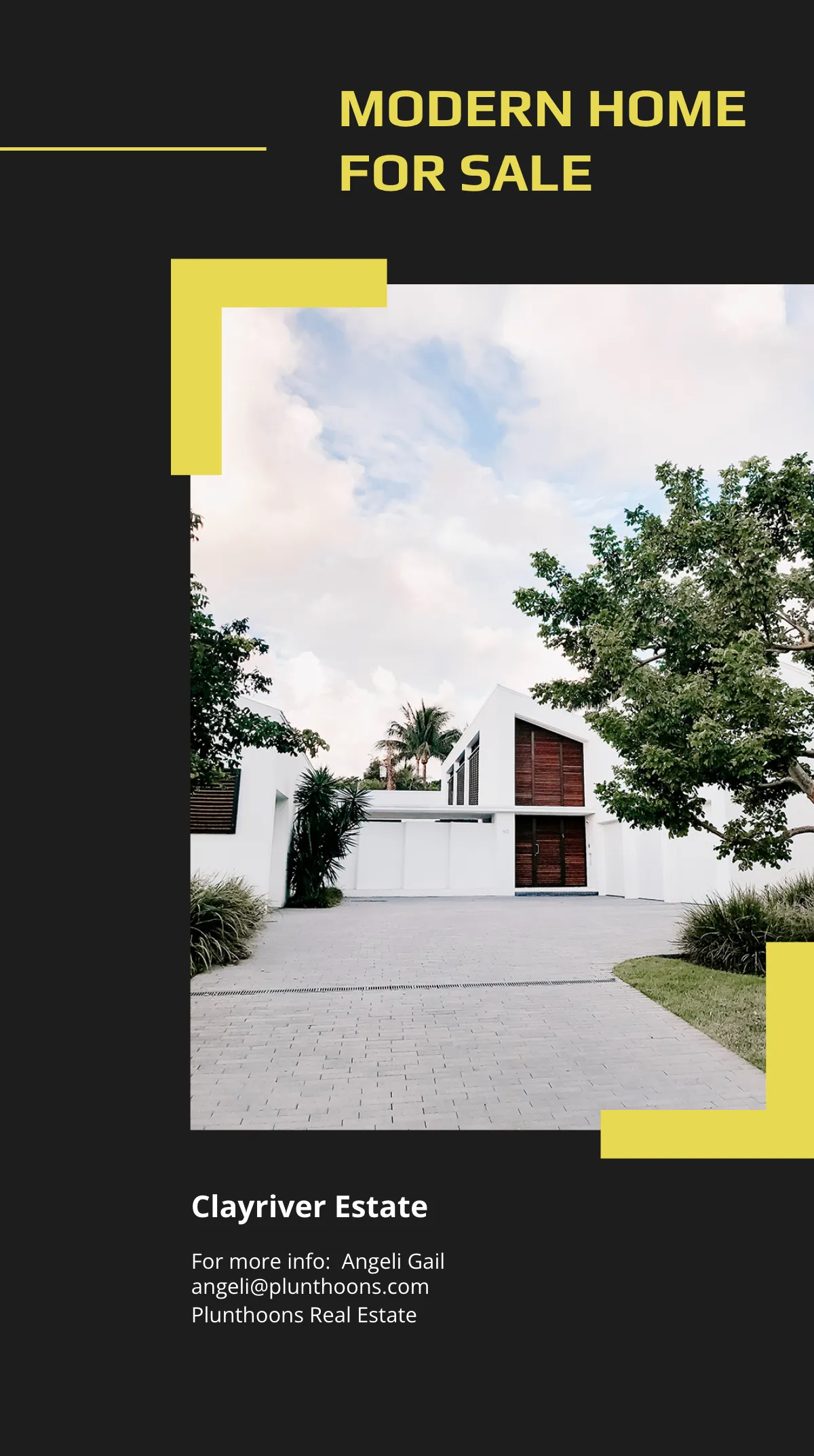 Free Modern Real Estate Instagram Story Template to Edit Online