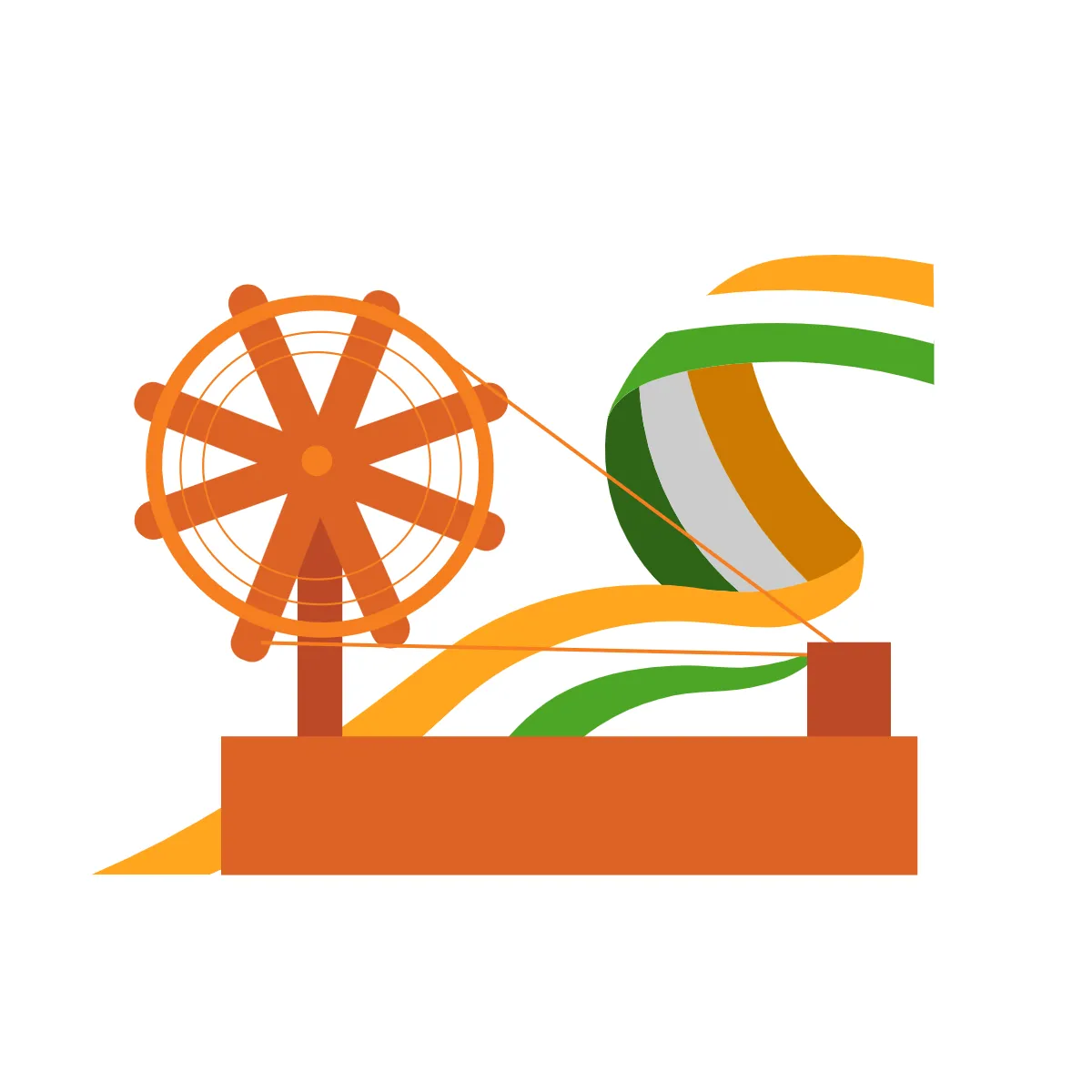 Free Colorful Gandhi Jayanti Template to Edit Online