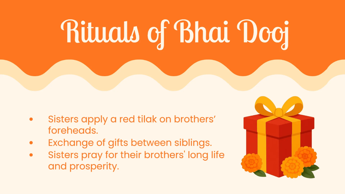 Free Timeless Tradition Bhai Dooj Presentation Template to Edit Online