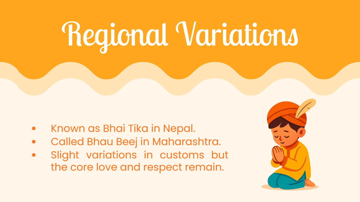 Free Timeless Tradition Bhai Dooj Presentation Template to Edit Online