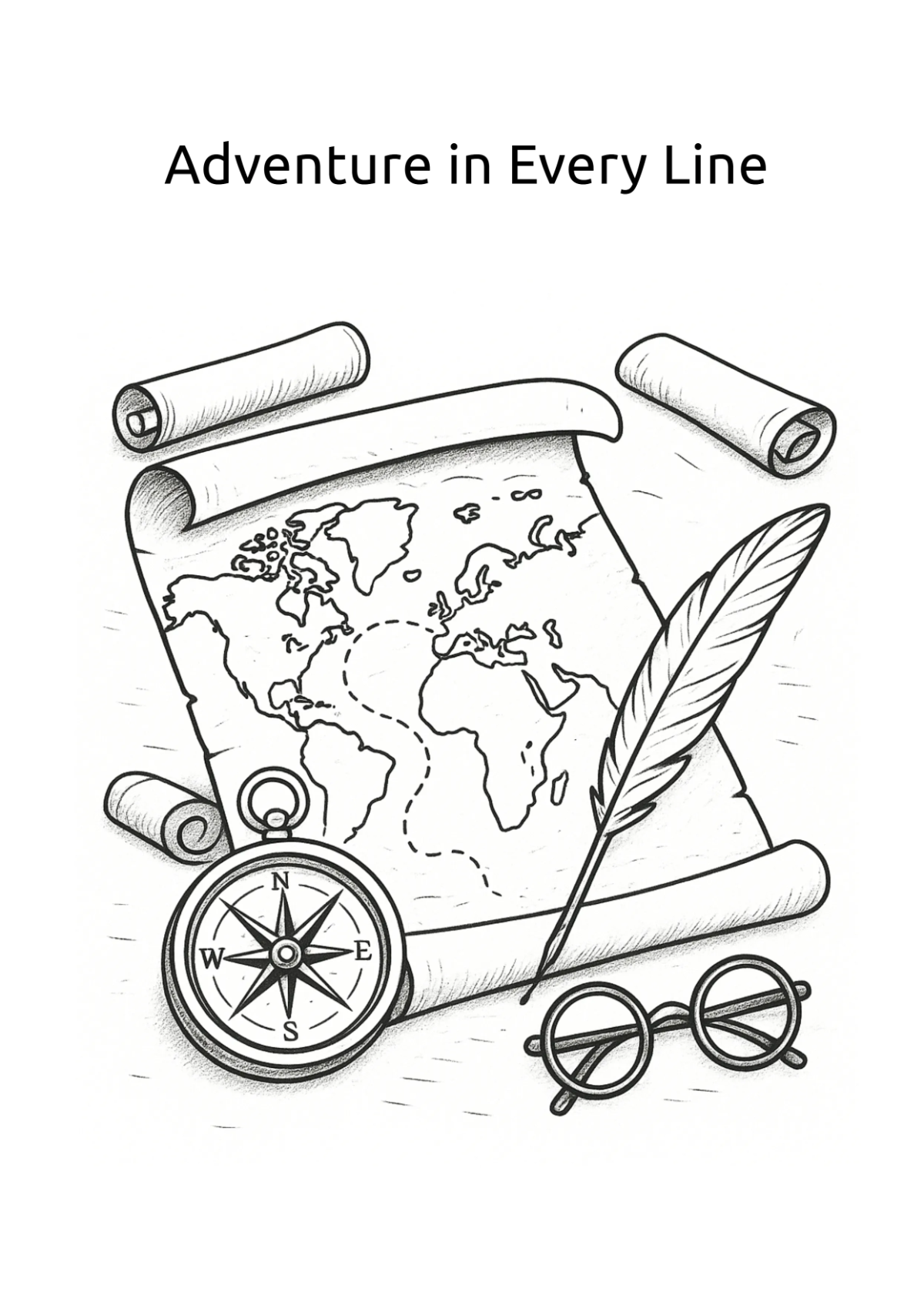 Free Creative Columbus Day Drawing Template to Edit Online
