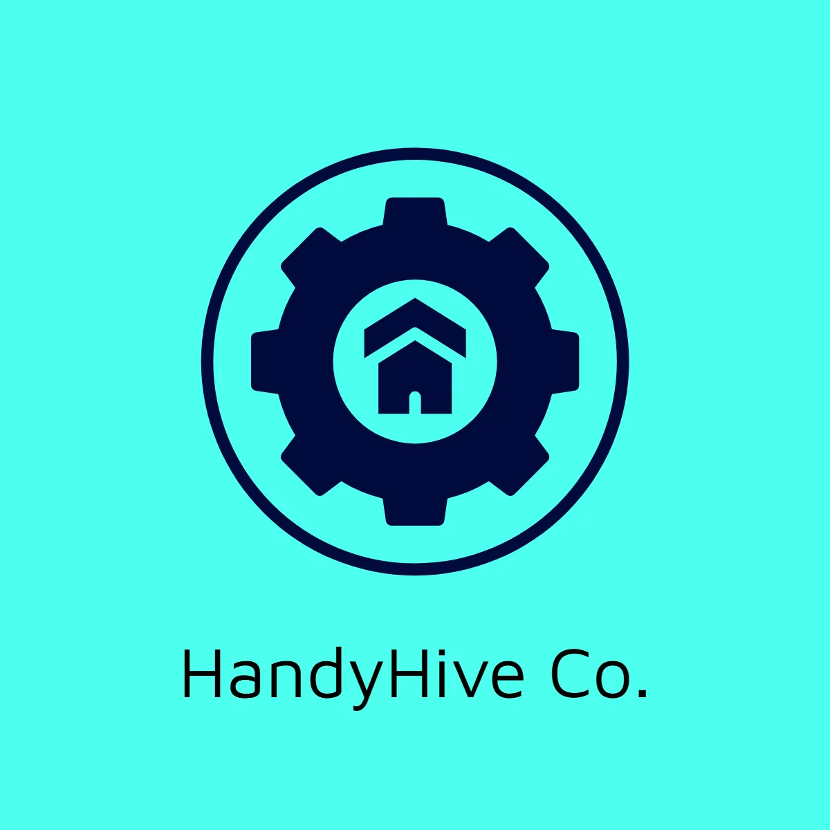 Free Home Service Circular Logo to Edit Online