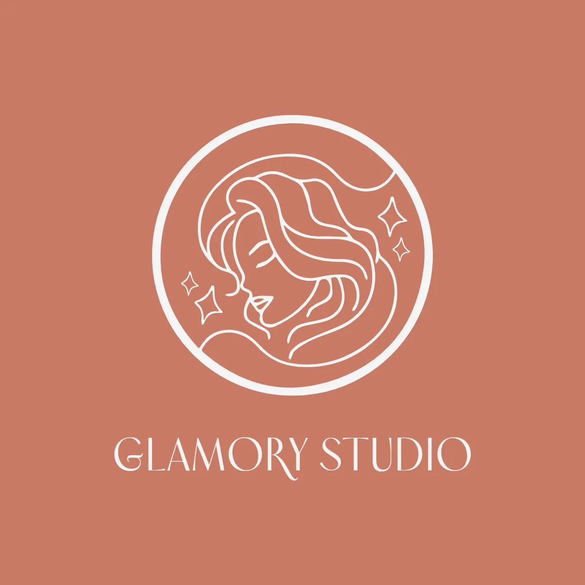 Free Salon Circular Logo to Edit Online